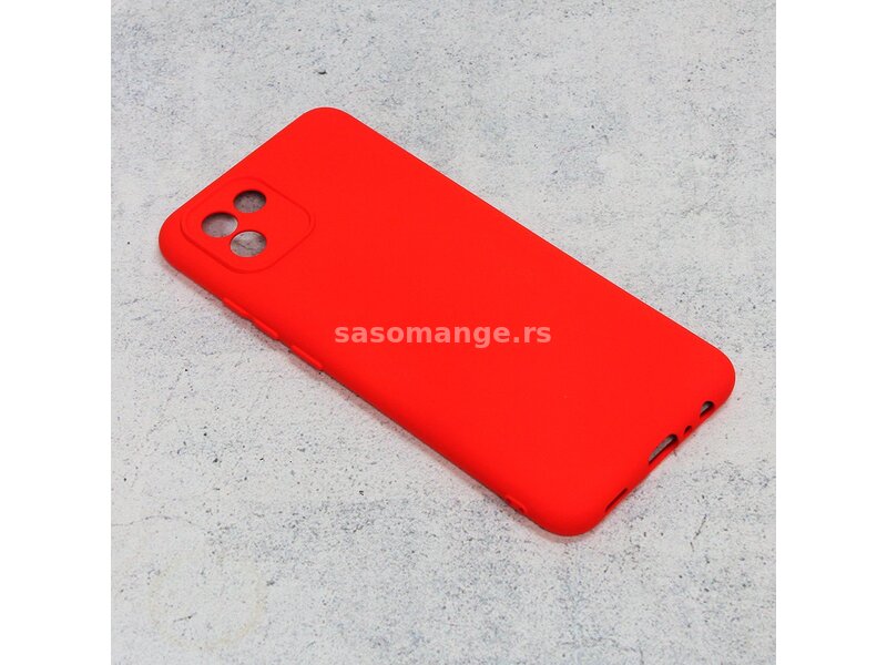 Futrola za Samsung Galaxy A03 leđa Nano silikon - crvena