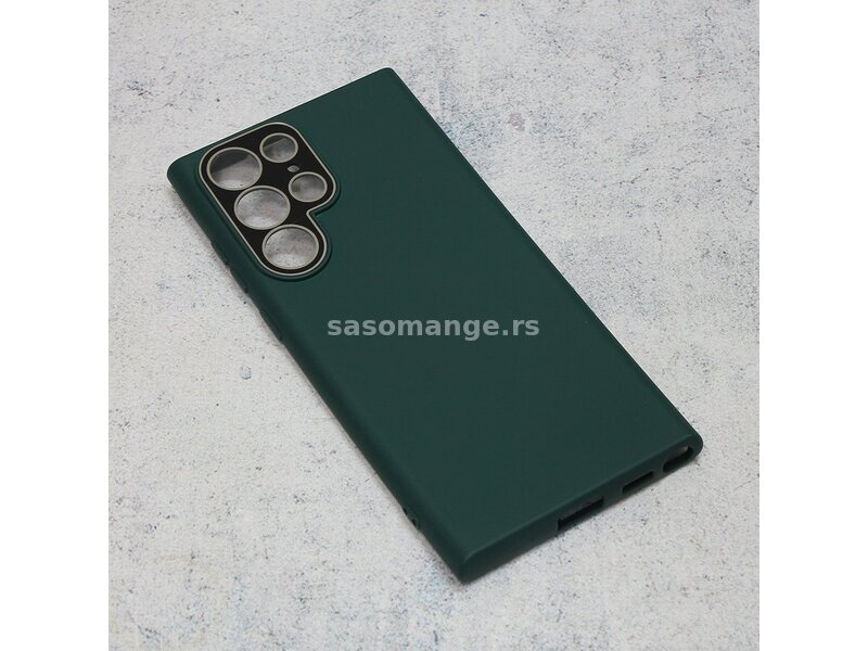 Futrola za Samsung Galaxy S22 Ultra 5G Soft Tpu tamno zelena