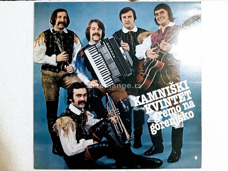 Kamniški Kvintet-Gremo na gorenjsko LP-vinyl