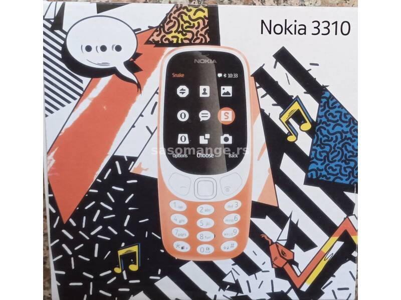 Nokia 3310 Teget Crna Siva NOKIA 3310