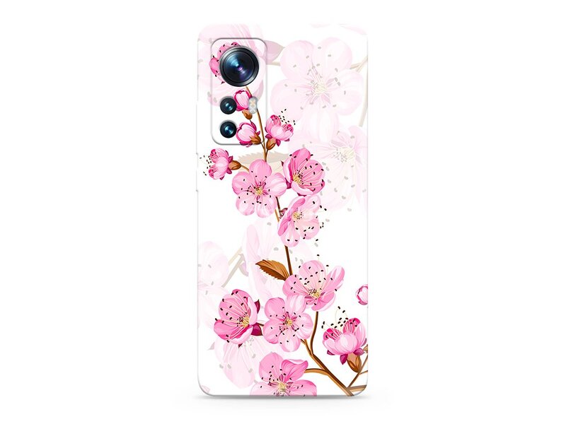 Futrola za Xiaomi 12/12X UTPC roze cveće 3