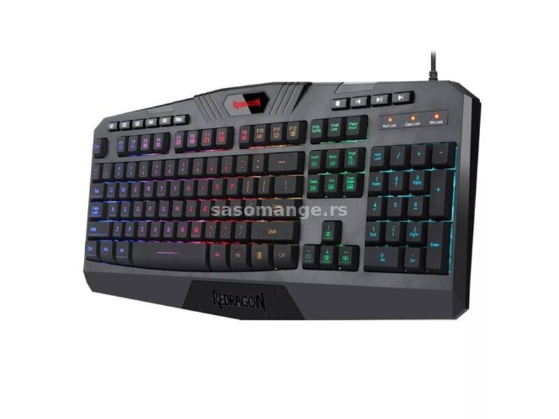 REDRAGON Gejmerska tastatura HARPE K503 RGB US (Crna)