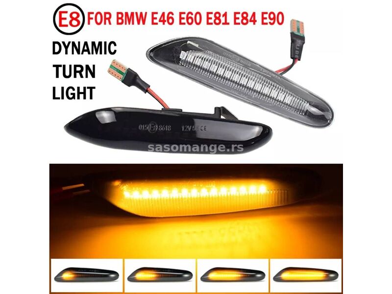 LED Dynamic migavci BMW E90 E91 E92 E87 E60 E46