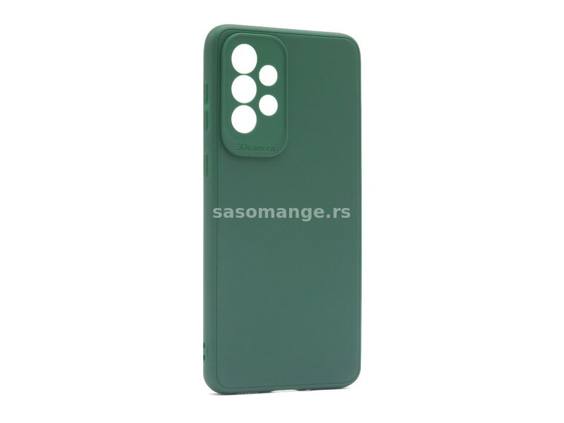 Futrola za Samsung Galaxy A33 5G leđa Soft 3D - tamno zelena