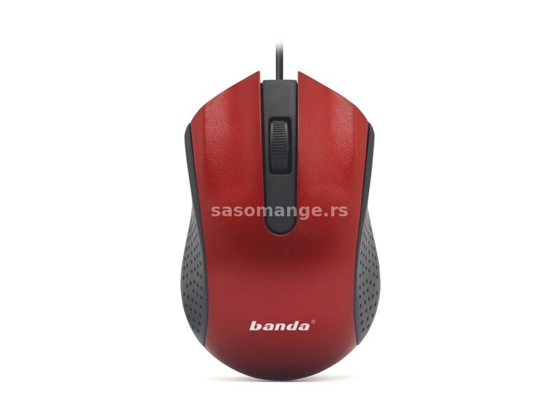 Miš gejmerski sa kablom B300 Banda - crvena
