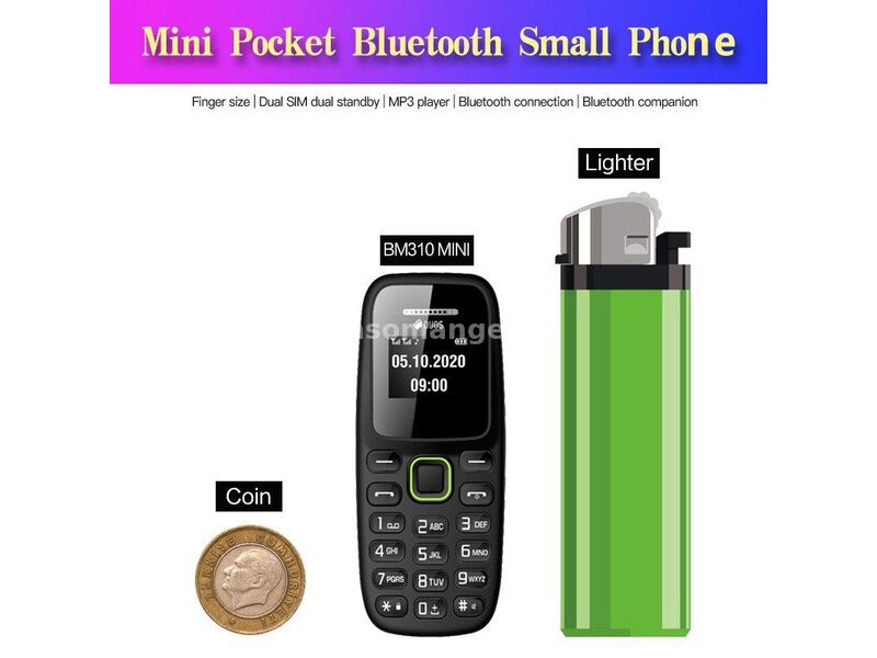 Samsung mini telefon BM310 2 sim karice