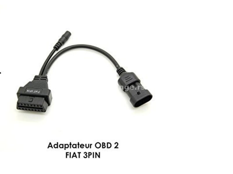 OBD2 kabl za FIAT vozila sa 3 pina