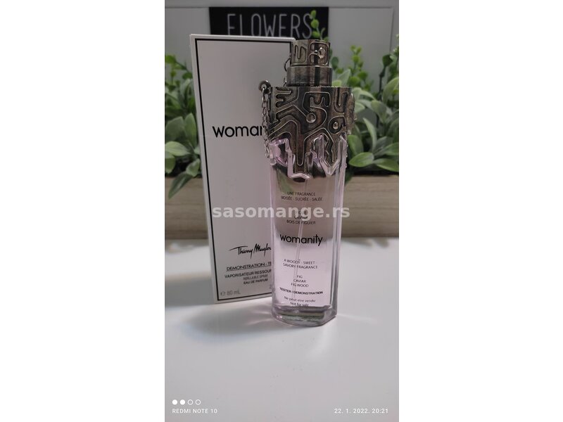 Thierry Mugler Womanity 80ml. tester