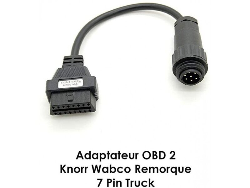 OBD2 kabl za Knorr wabco trailer sa 7 pinova na 16p OBD2