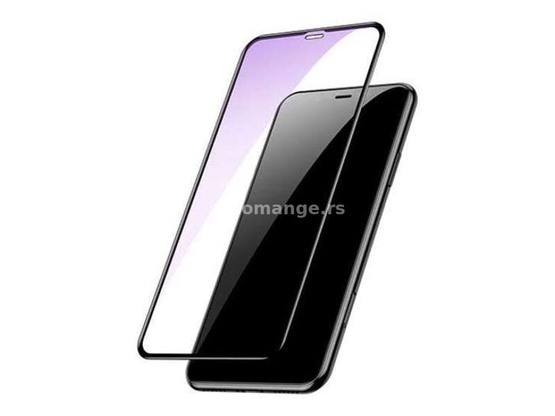 GLASS BASEUS ARC za Iphone XS Max crna 3D