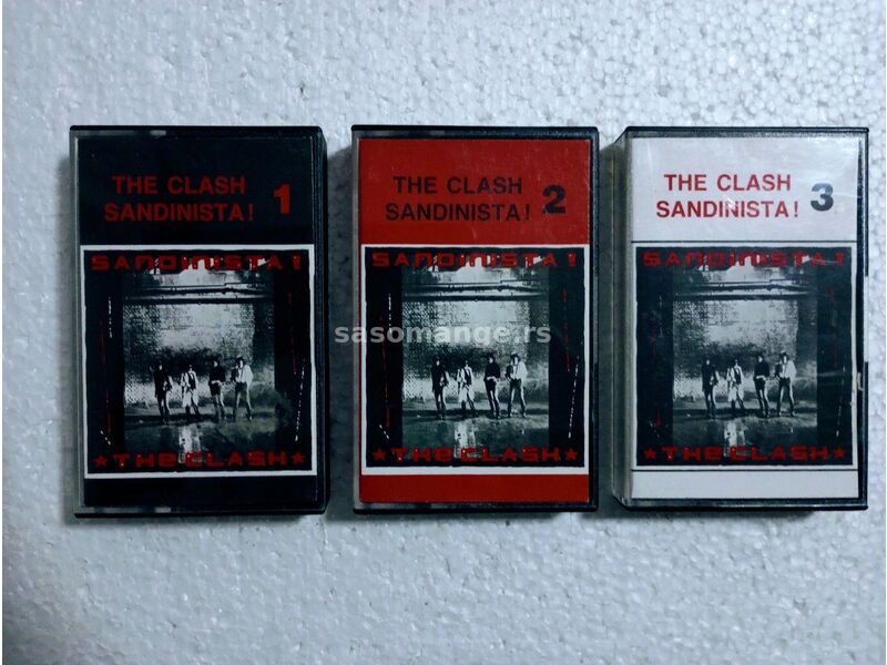 The Clash-Sandinista vol 1 2 3-kaseta