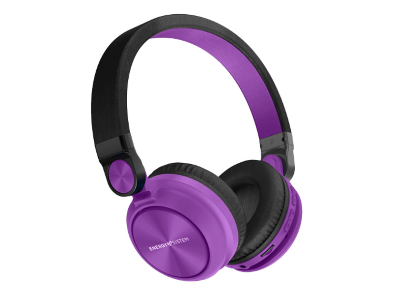 ENERGY SISTEM bluetooth slušalice Urban 2 Radio Violet (Ljubičasto/Crne) Bluetooth + 3.5mm + micr...