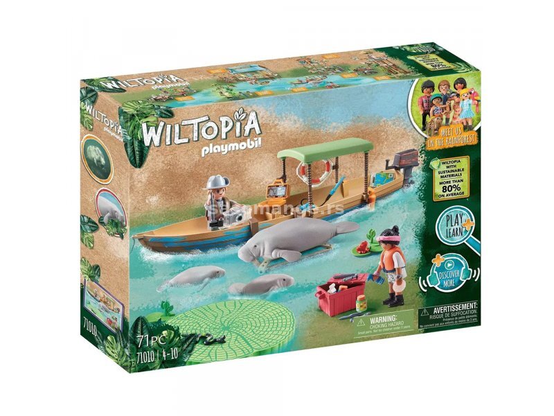 PLAYMOBIL Wiltopia Razgledanje morskih krava