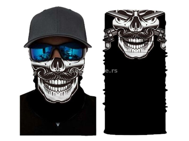 Bandana Marama Skull Kostur Potkapa Maska Model 17