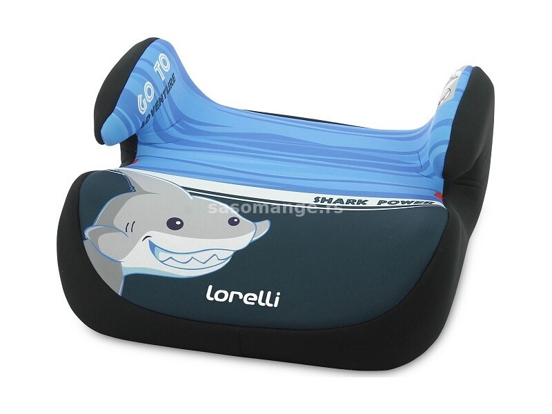 Lorelli Auto sedište Topo Comfort 15-36 Shark Light-Dark Blue