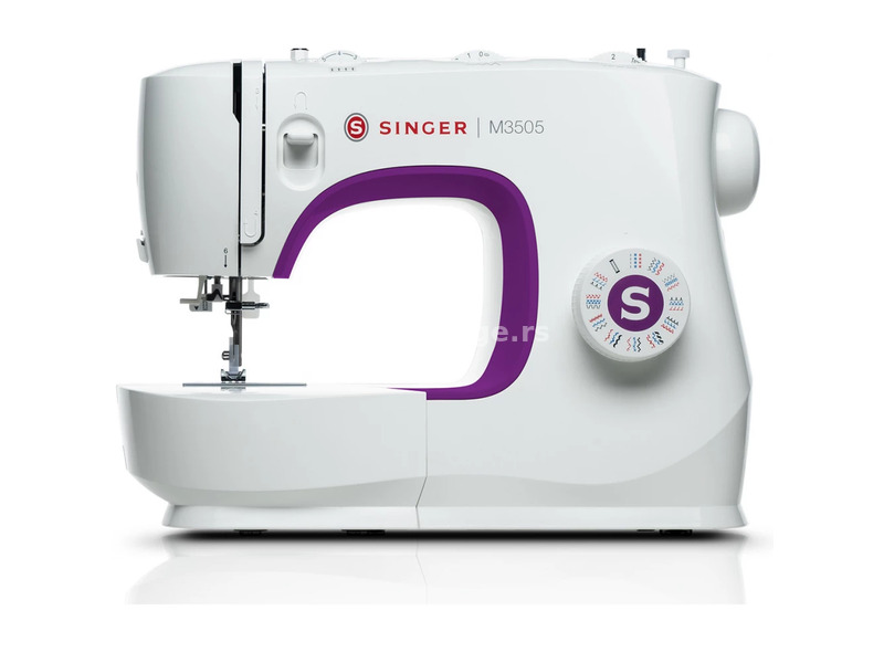 SINGER M3505 Sewing machine white / lila