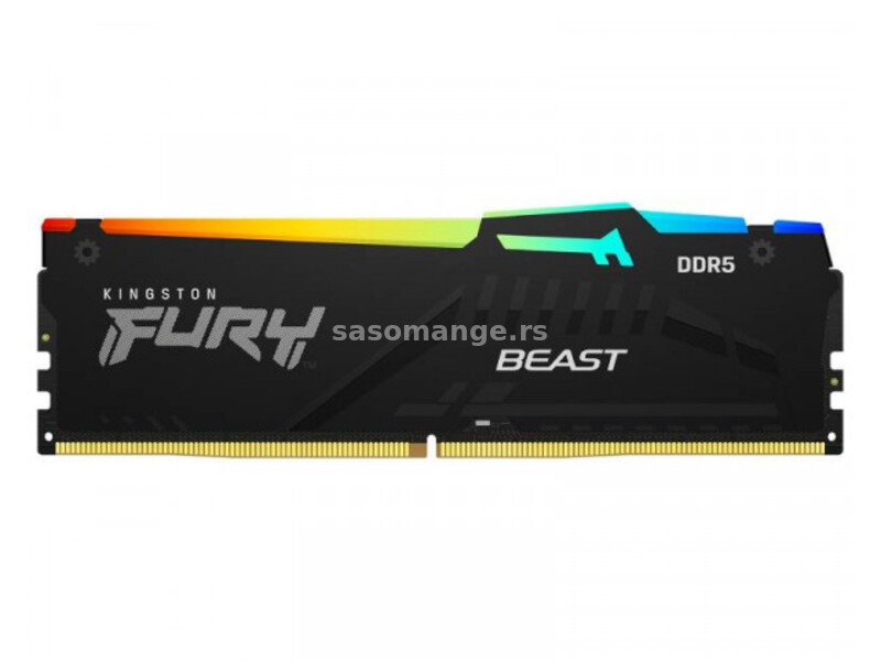 KINGSTON DIMM DDR5 8GB 5200MTs KF552C36BBEA-8 Fury Beast RGB EXPO