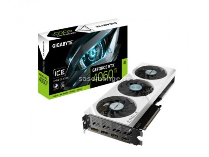 GIGABYTE NVidia GeForce RTX 4060 Ti EAGLE OC ICE 16GB GV-N406TEAGLEOC ICE-8GD grafička karta