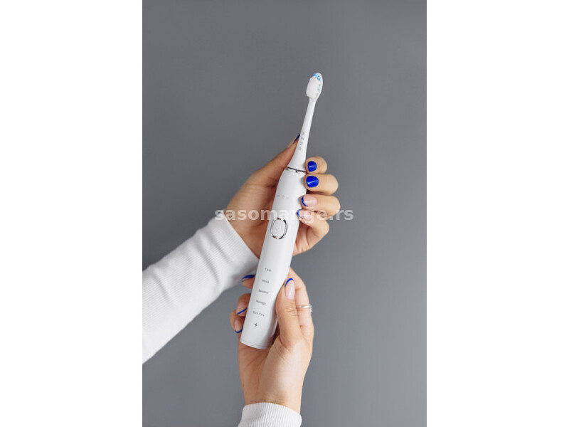 AENO Sonic Electric Toothbrush DB5: White, 5 modes, wireless charging, 46000rpm, 40 days without ...