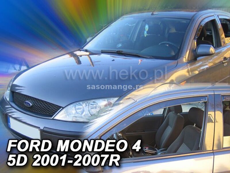 Bočni vetrobrani Team HEKO FORD MONDEO (2001-2007) Mk3 Limuzina / Hatchback - Sva 4 komplet prednji