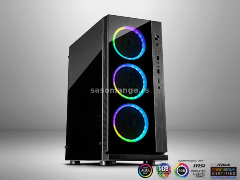 Case ATX Midi W-III RGB, wo PSUr' ( '88881291' )