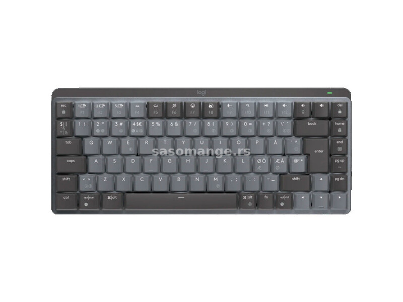 LOGITECH MX Mechanical Mini Bluetooth Illuminated Keyboard - GRAPHITE - US INTL - CLICKY ( 920-0...