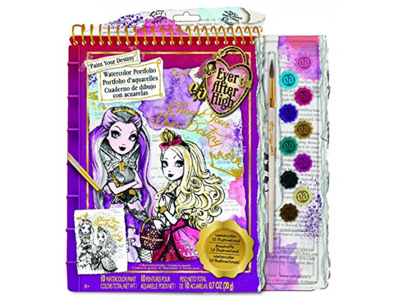 Ever After High poster Maker booklet watercolor