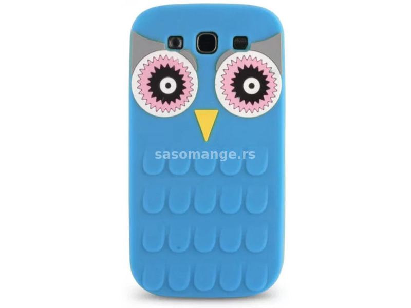 ZONE TPU silicone case 3D owl pattern Honor Bee / Y5c blue