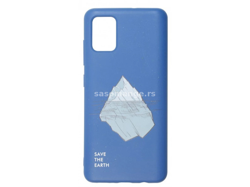 CELLECT GoGreen Bio case Samsung Galaxy A51 blue-iceberg