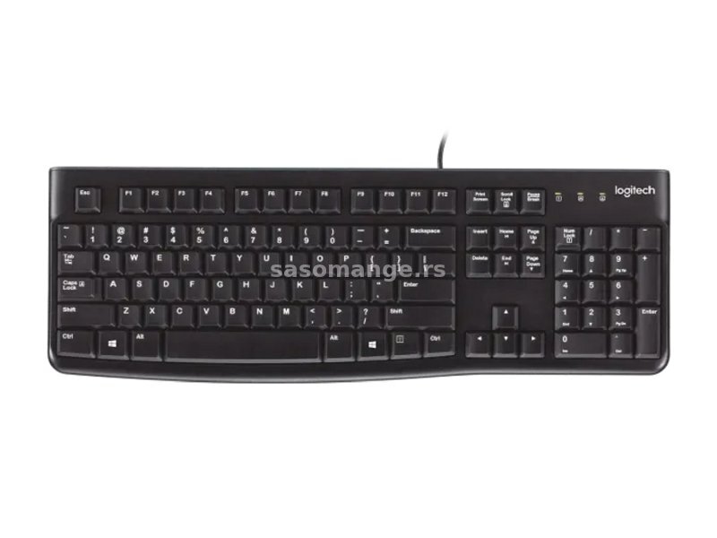 LOGITECH Corded Keyboard K120 - EER - US International layout