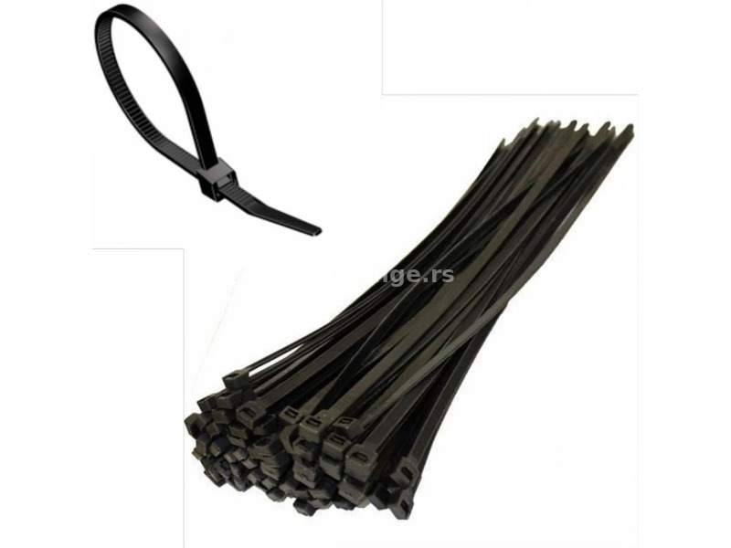 IRIS Cable tie Black 88cm 1104010072