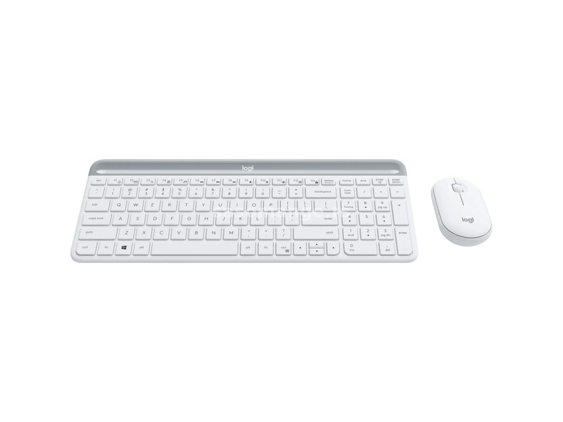 LOGITECH MK470 cable without keyboard and mouse set slim nemzetkŞ`allocation - white