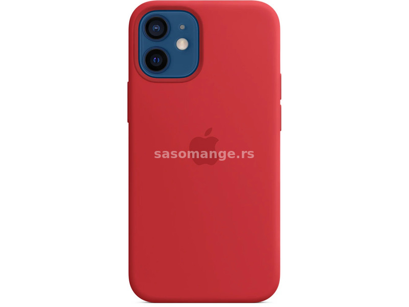 APPLE MagSafe rögzítésű silicone case iPhone 12 mini red