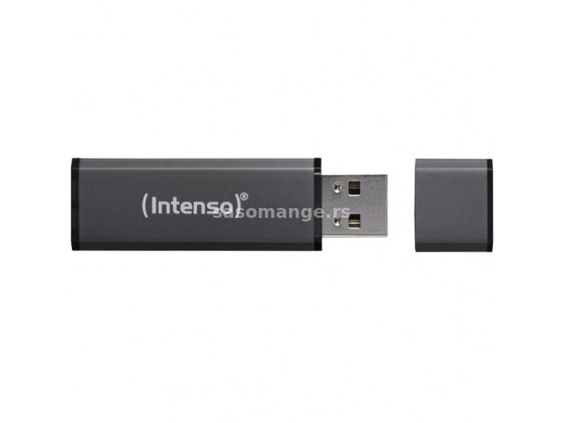 (Intenso) USB Flash drive 32GB Hi-Speed USB 2.0, ALU Line - USB2.0-32GB/Alu-a