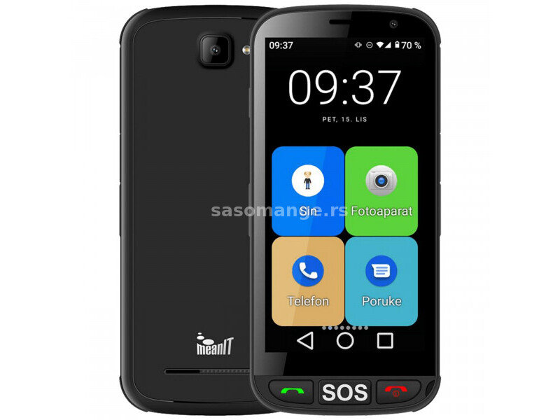 MeanIT Smartphone 5", Dual SIM, Quad Core, RAM 2GB, 2 Mpixel - Start S5