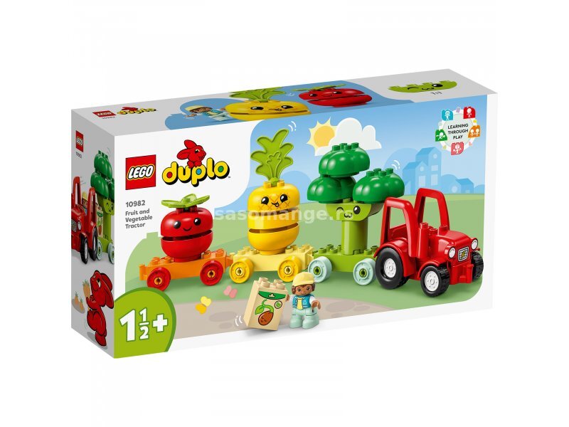 LEGO DUPLO 10982 Traktor sa voćem i povrćem