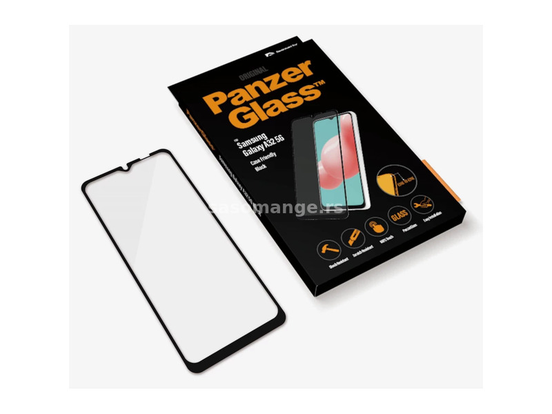 PANZERGLASS Screen Protector Case Friendly Samsung Galaxy A32 5G black