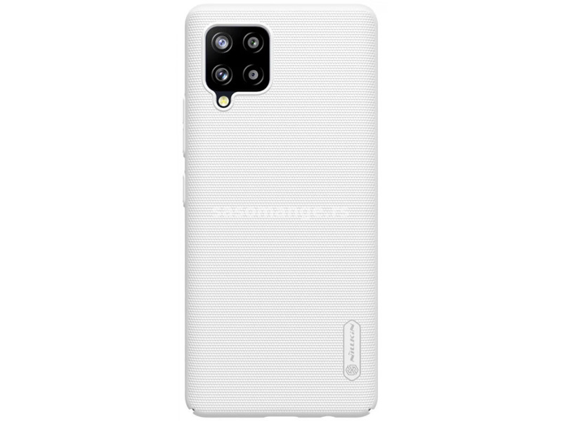NILLKIN Super Frosted back panel case Samsung Galaxy A42 5G white