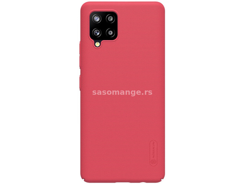 NILLKIN Super Frosted back panel case Samsung Galaxy A42 5G red