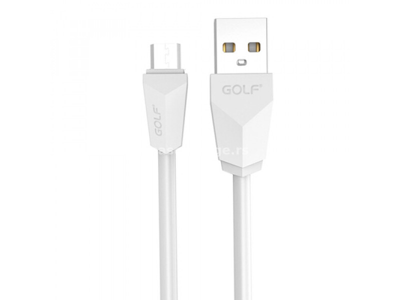GOLF GC-27 USB kabl na mikro usb 1m beli