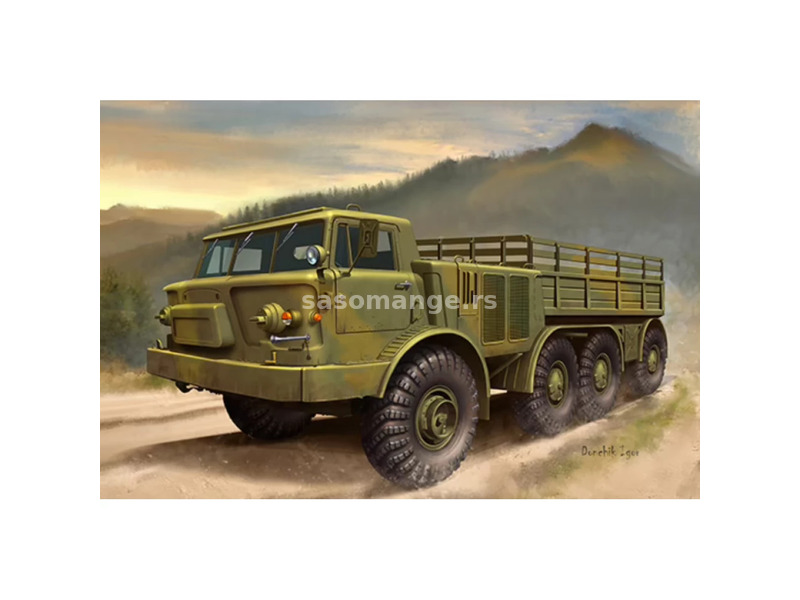 TRUMPETER 1/35 Russian Zil-135 truck military vehicle model