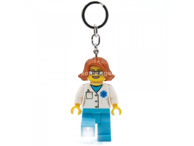 LEGO Iconic privezak za ključeve sa svetlom: Doktorka