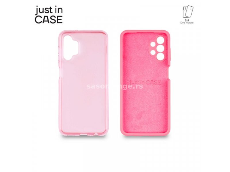 JUST IN CASE 2u1 Extra case MIX paket PINK za A13