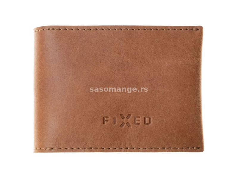 FIXED Real Leather Wallet brown