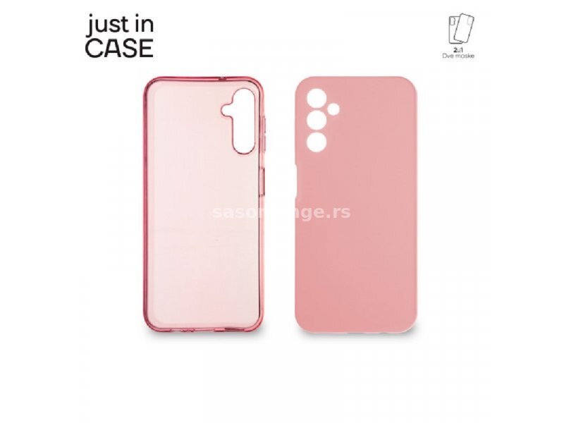 JUST IN CASE 2u1 Extra case MIX paket PINK za A14 4G