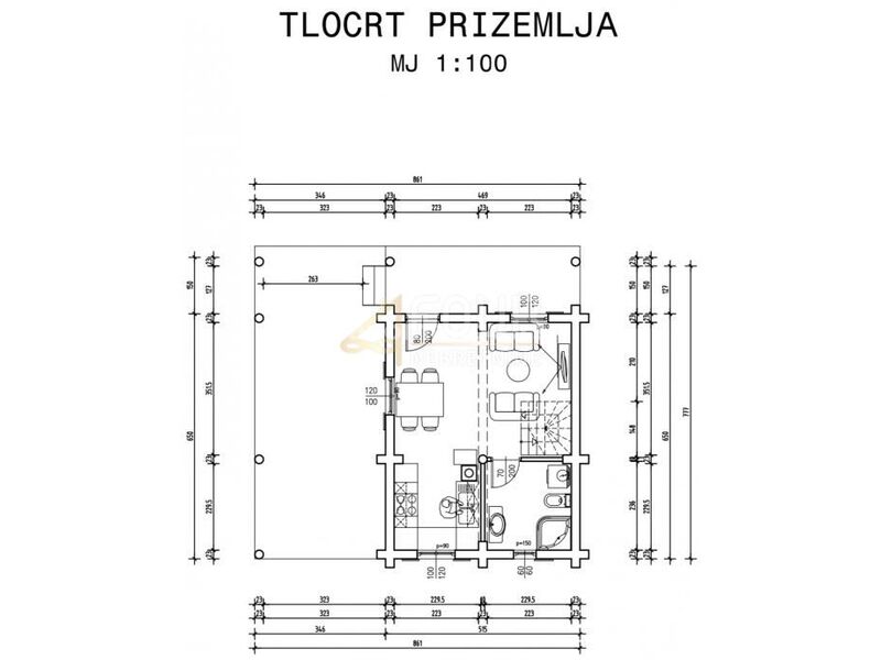 FUŽINE- GORSKI KOTAR PREDIVNA DRVENA VILA SA ZEMLJIŠTEM OD 28.000m2!