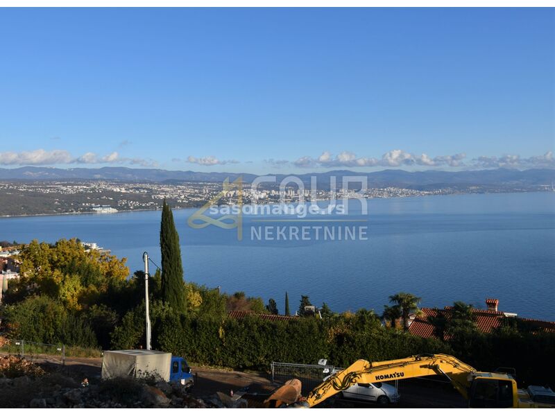 Opatija, vrhunska novogradnja, panoramski pogled