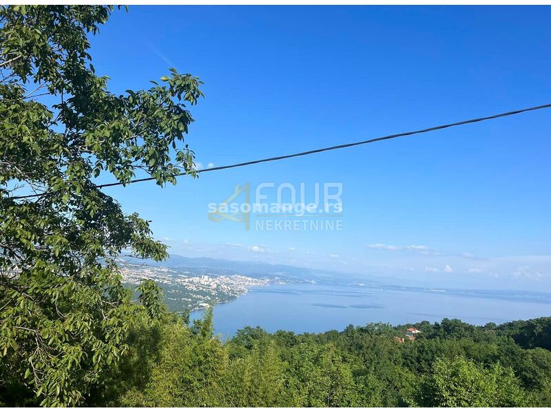 Opatija, Bregi, 5.562m2, zemljište s pogledom na more