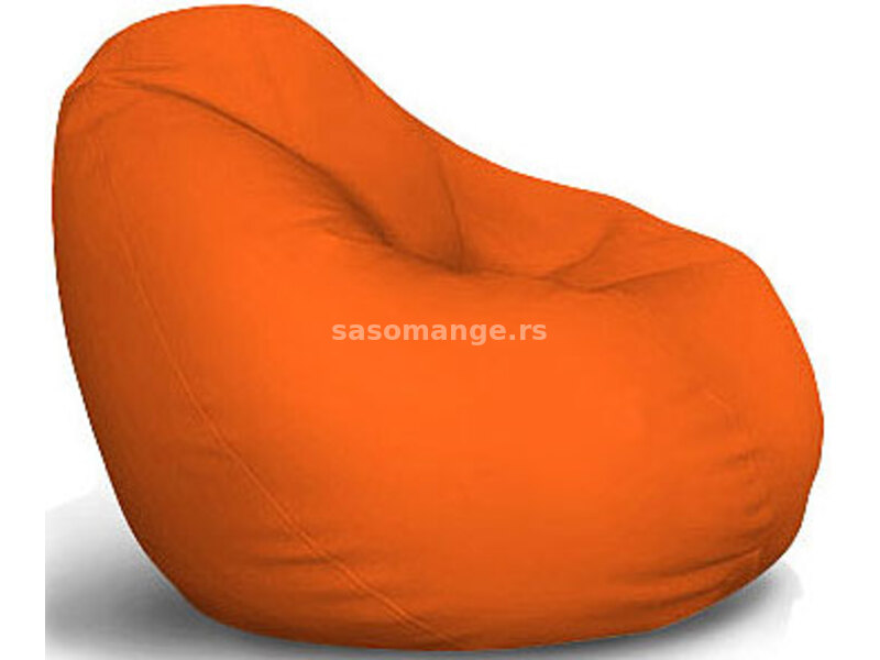 Lazy Bag Fotelja Od Eko Kože Holland Orange L