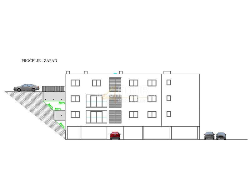 Kastav, Rešetari, kvalitetna novogradnja, 2s+db, lođa